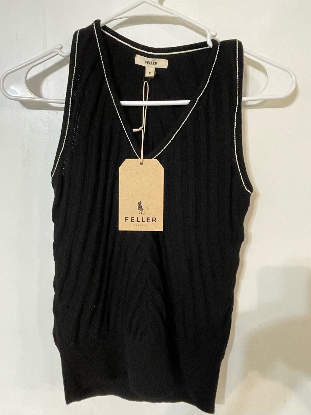 Feller Clothing Madison Stitched V Neck